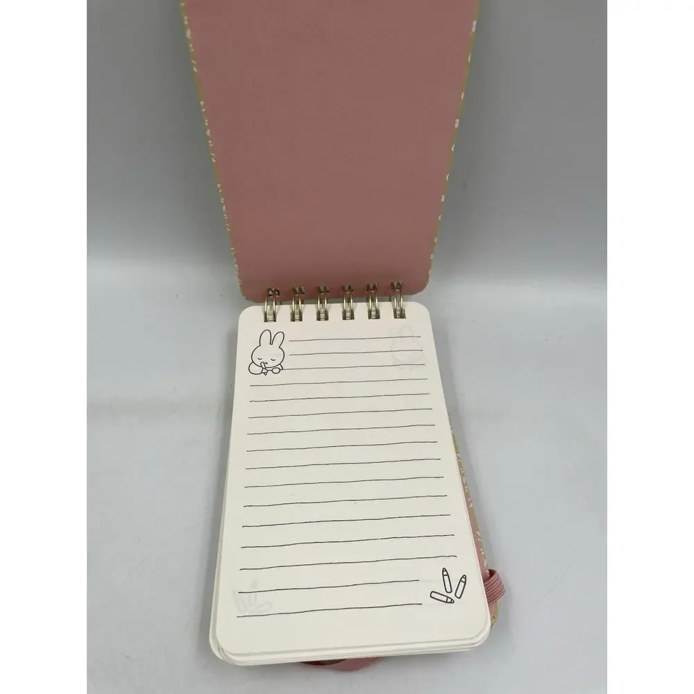 Miffy Top Spiral Notebook 240 Pages 6x4 Inches New
